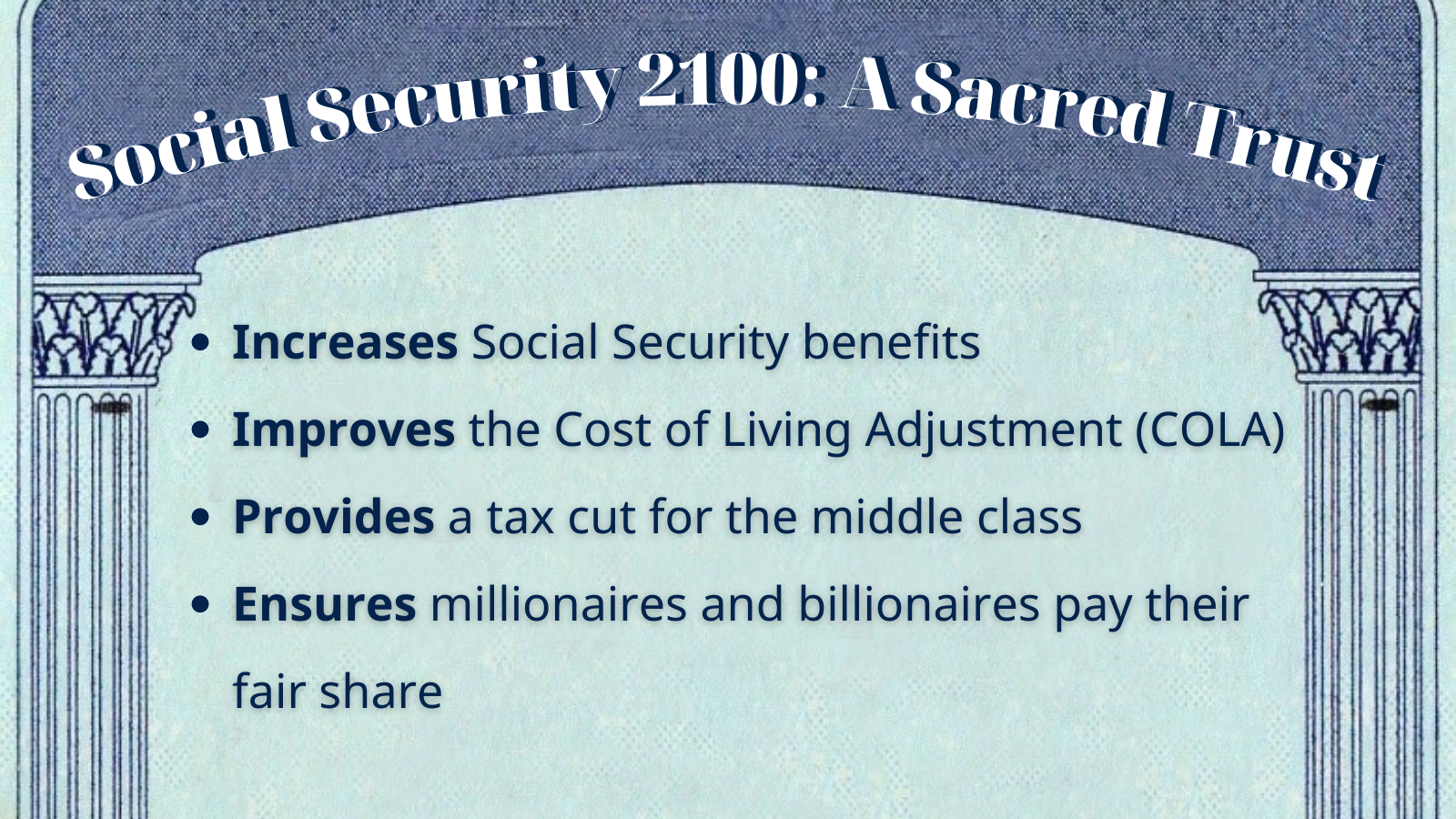 Social Security 2100 Sacred Trust