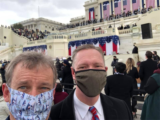 Congressman Cartwright at Inauguration