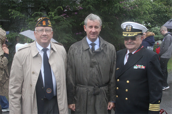 Congressman Cartwright at the Hawley 2021 Memorial Day Parade