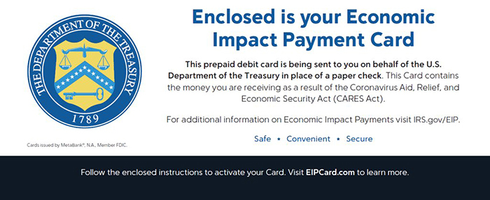 Stimulus Payment Envelope